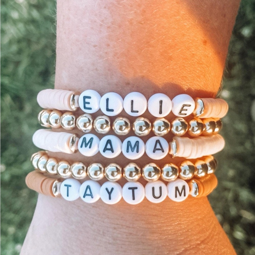 *MADE TO ORDER* custom clay bracelets